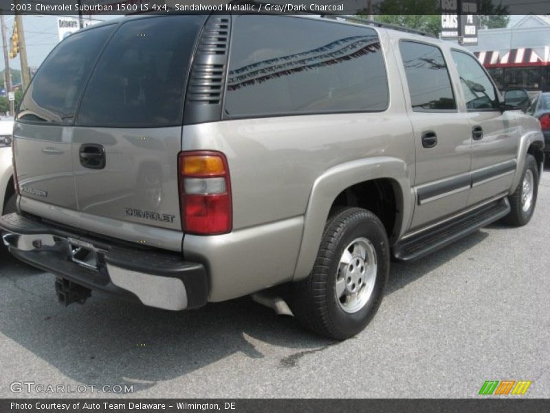 Sandalwood Metallic / Gray/Dark Charcoal 2003 Chevrolet Suburban 1500 LS 4x4