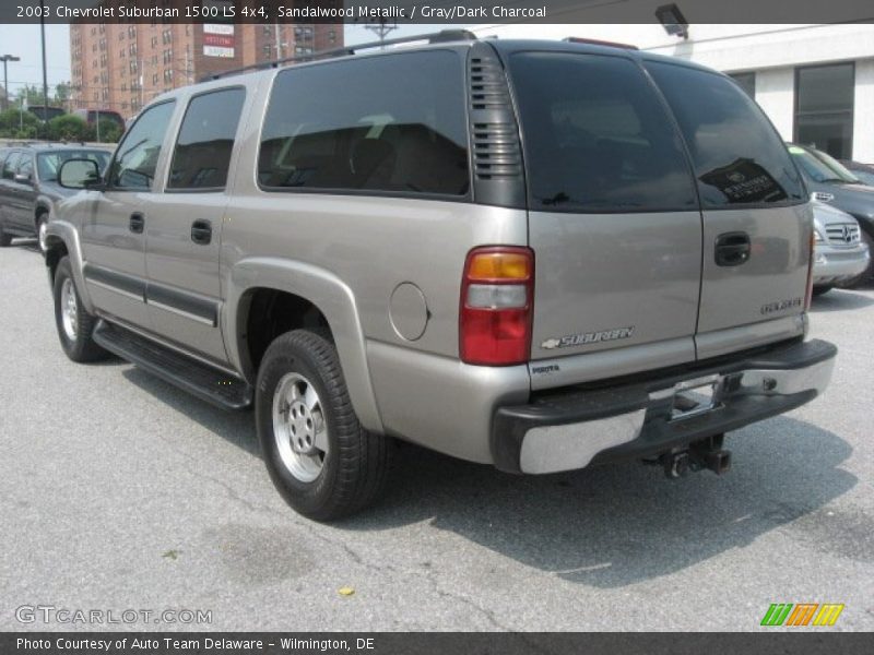 Sandalwood Metallic / Gray/Dark Charcoal 2003 Chevrolet Suburban 1500 LS 4x4