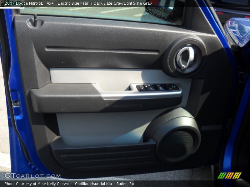Electric Blue Pearl / Dark Slate Gray/Light Slate Gray 2007 Dodge Nitro SLT 4x4