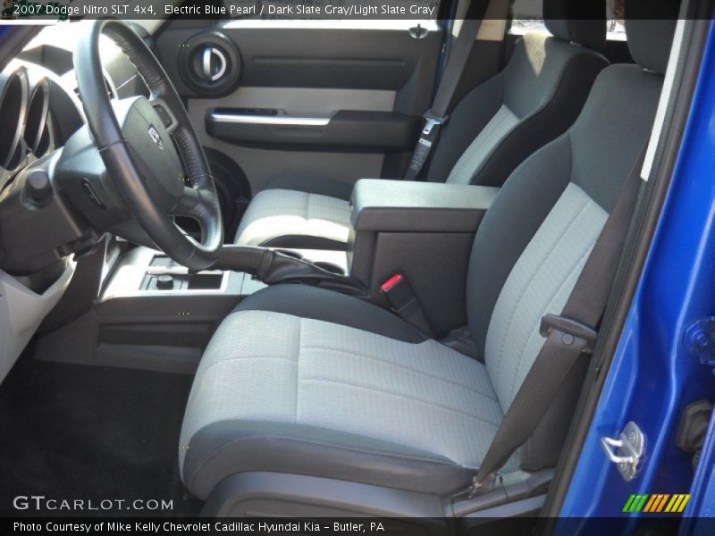 Electric Blue Pearl / Dark Slate Gray/Light Slate Gray 2007 Dodge Nitro SLT 4x4