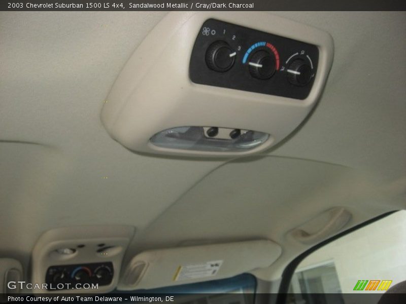 Sandalwood Metallic / Gray/Dark Charcoal 2003 Chevrolet Suburban 1500 LS 4x4