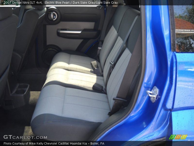 Electric Blue Pearl / Dark Slate Gray/Light Slate Gray 2007 Dodge Nitro SLT 4x4