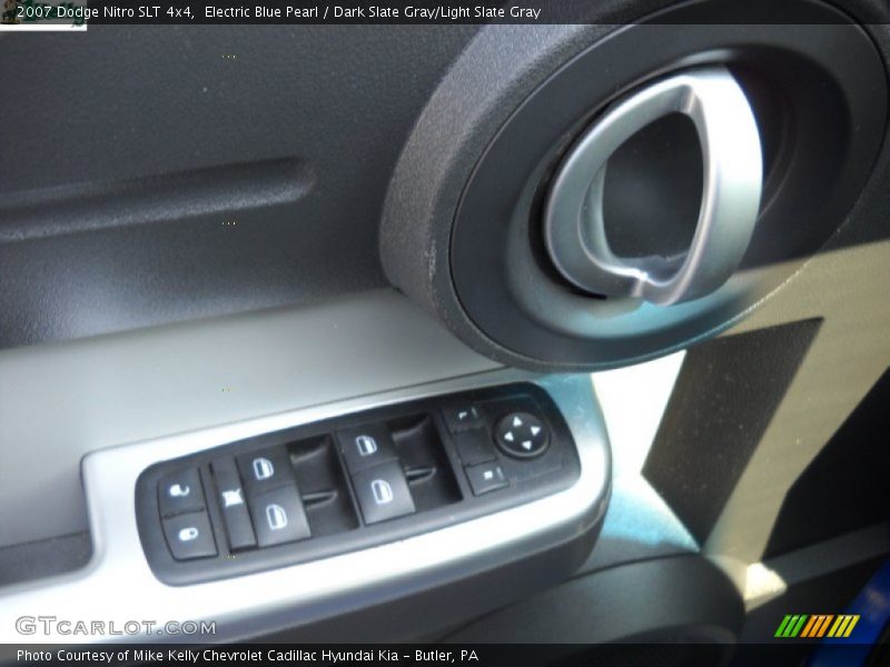 Electric Blue Pearl / Dark Slate Gray/Light Slate Gray 2007 Dodge Nitro SLT 4x4