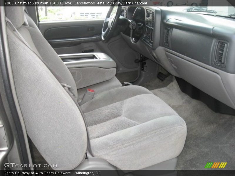 Sandalwood Metallic / Gray/Dark Charcoal 2003 Chevrolet Suburban 1500 LS 4x4