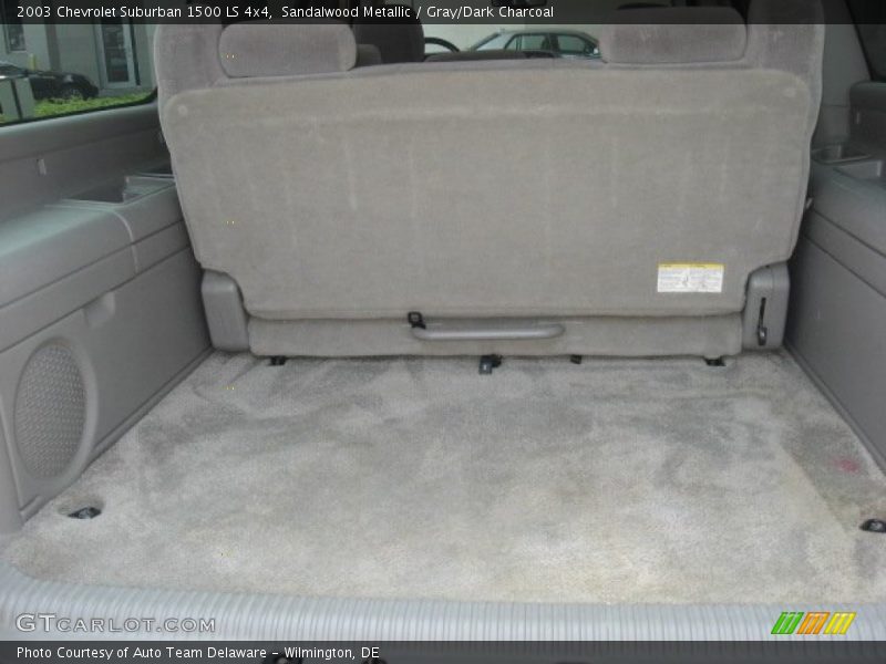 Sandalwood Metallic / Gray/Dark Charcoal 2003 Chevrolet Suburban 1500 LS 4x4