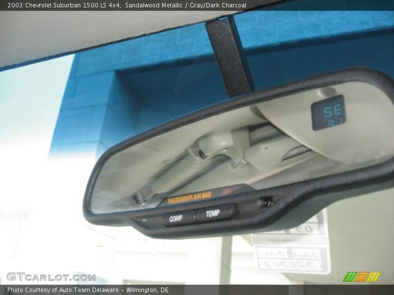 Sandalwood Metallic / Gray/Dark Charcoal 2003 Chevrolet Suburban 1500 LS 4x4