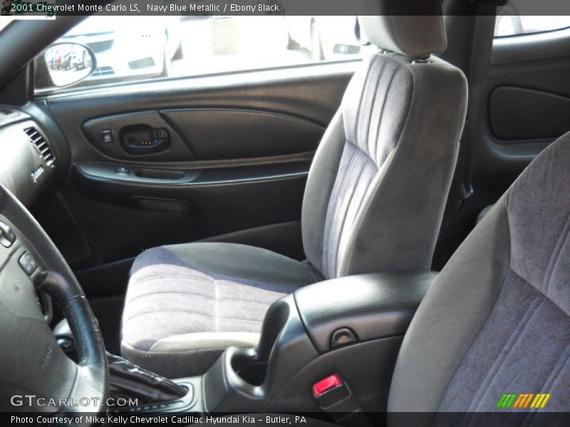 Navy Blue Metallic / Ebony Black 2001 Chevrolet Monte Carlo LS