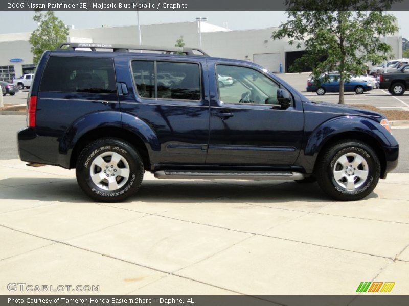 Majestic Blue Metallic / Graphite 2006 Nissan Pathfinder SE