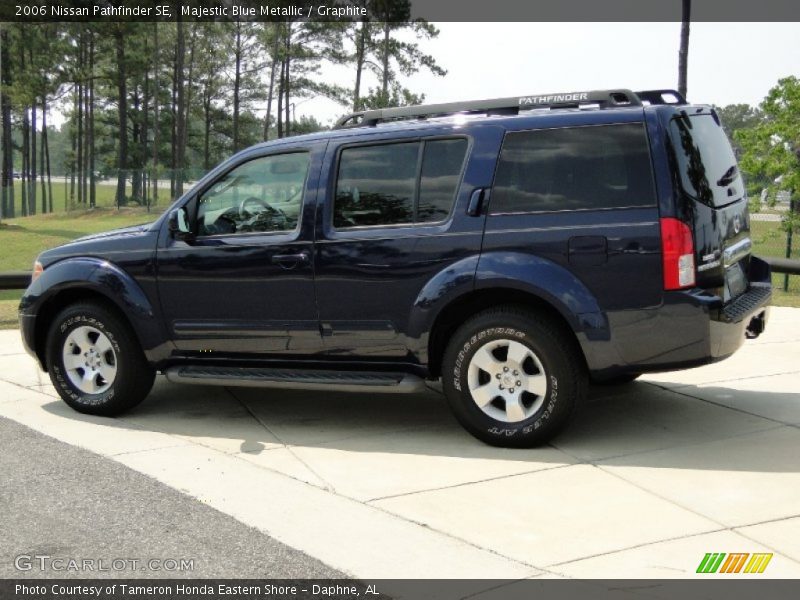 Majestic Blue Metallic / Graphite 2006 Nissan Pathfinder SE