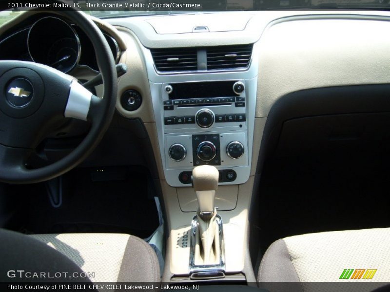 Black Granite Metallic / Cocoa/Cashmere 2011 Chevrolet Malibu LS