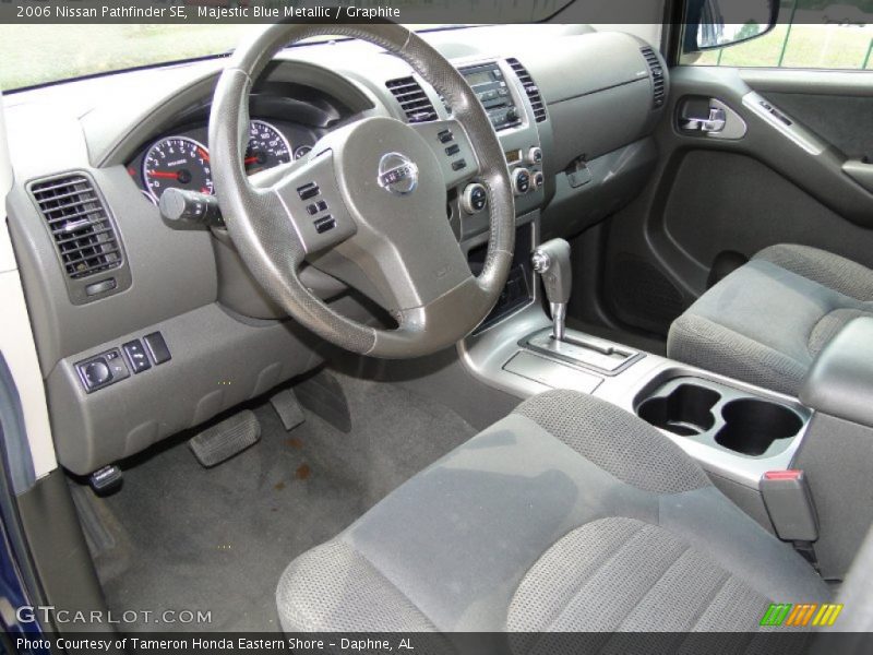 Majestic Blue Metallic / Graphite 2006 Nissan Pathfinder SE