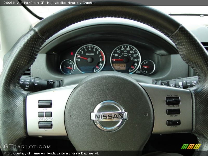 Majestic Blue Metallic / Graphite 2006 Nissan Pathfinder SE
