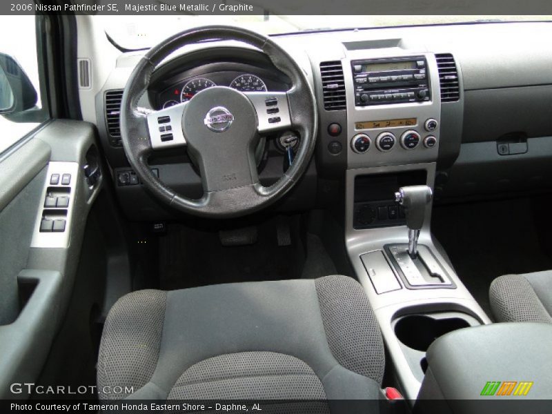 Majestic Blue Metallic / Graphite 2006 Nissan Pathfinder SE