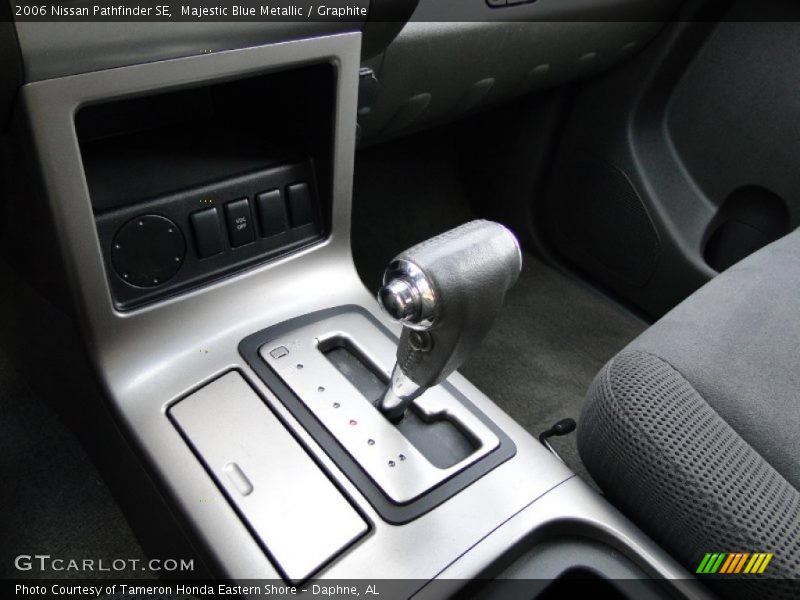 Majestic Blue Metallic / Graphite 2006 Nissan Pathfinder SE