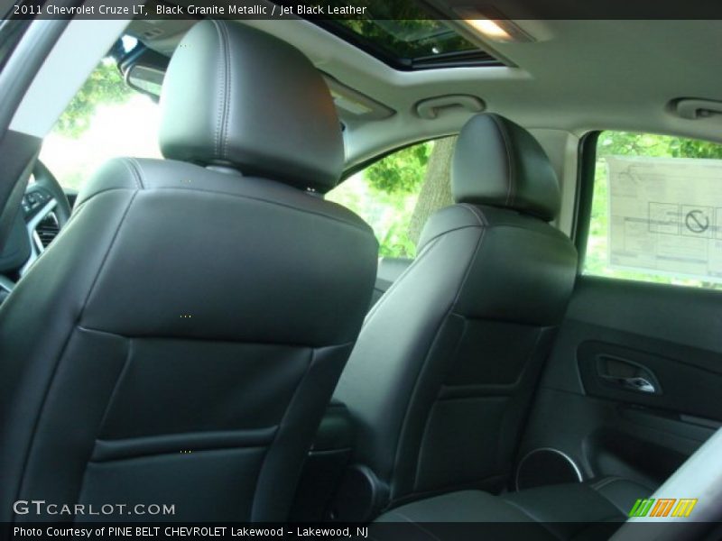 Black Granite Metallic / Jet Black Leather 2011 Chevrolet Cruze LT