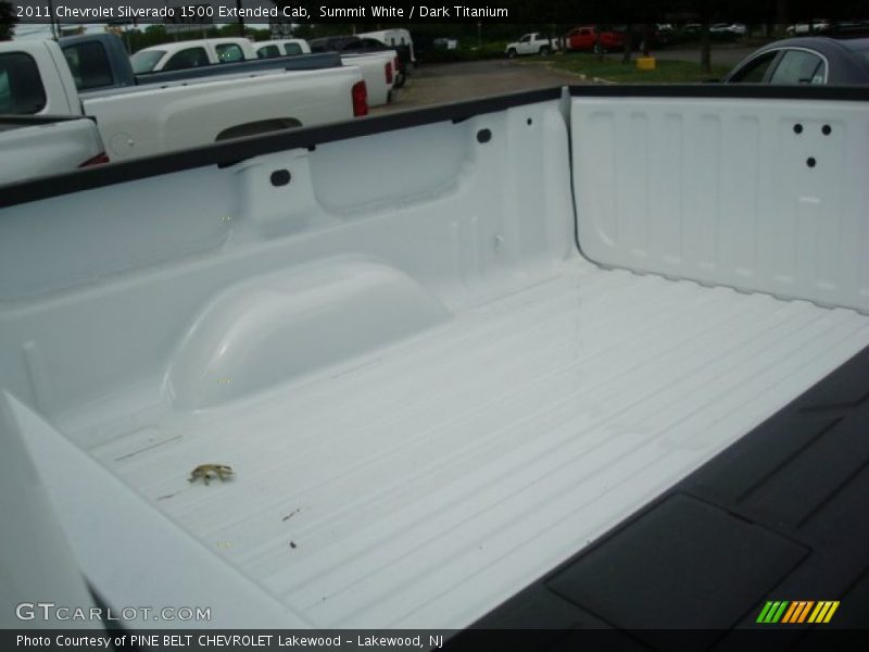 Summit White / Dark Titanium 2011 Chevrolet Silverado 1500 Extended Cab