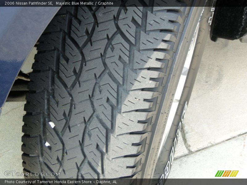 Majestic Blue Metallic / Graphite 2006 Nissan Pathfinder SE