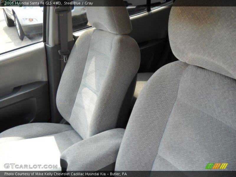 Steel Blue / Gray 2006 Hyundai Santa Fe GLS 4WD