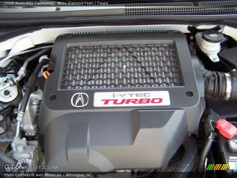 White Diamond Pearl / Taupe 2008 Acura RDX Technology