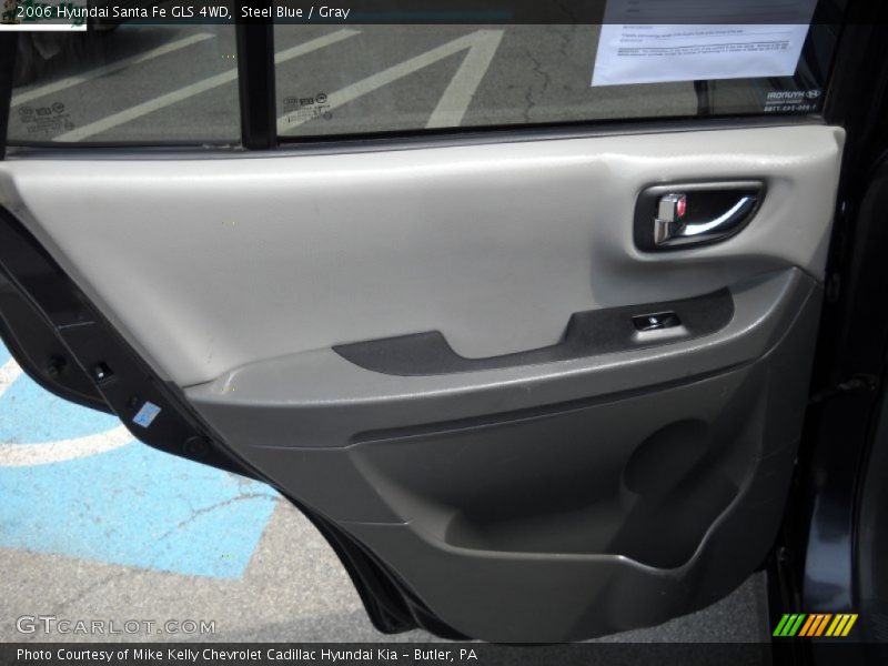 Steel Blue / Gray 2006 Hyundai Santa Fe GLS 4WD