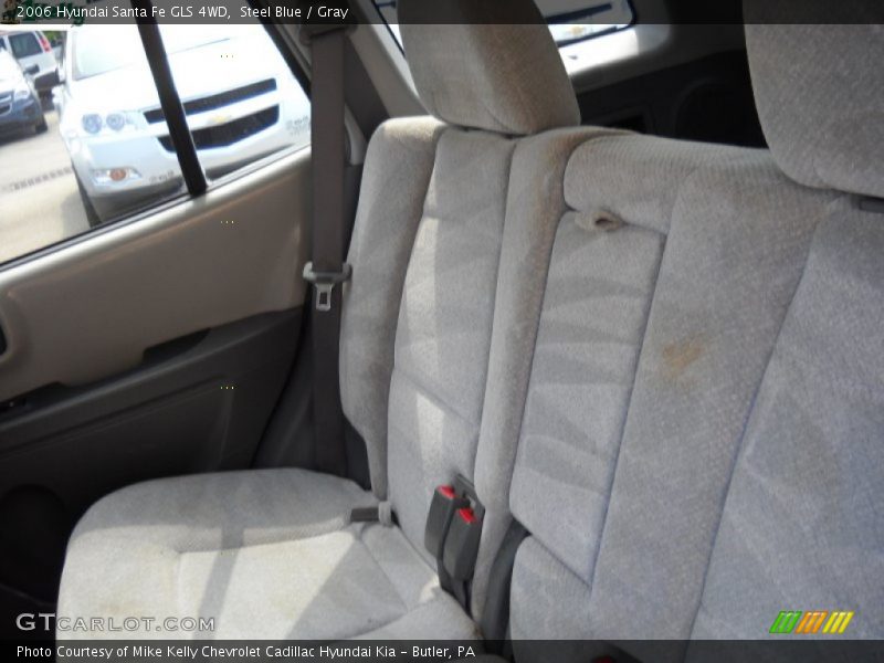 Steel Blue / Gray 2006 Hyundai Santa Fe GLS 4WD