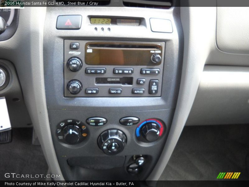 Steel Blue / Gray 2006 Hyundai Santa Fe GLS 4WD