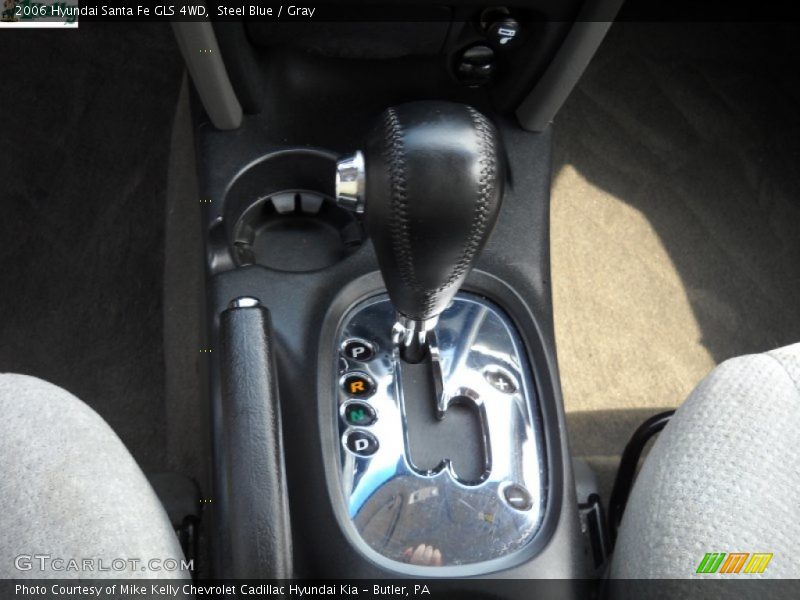 Steel Blue / Gray 2006 Hyundai Santa Fe GLS 4WD