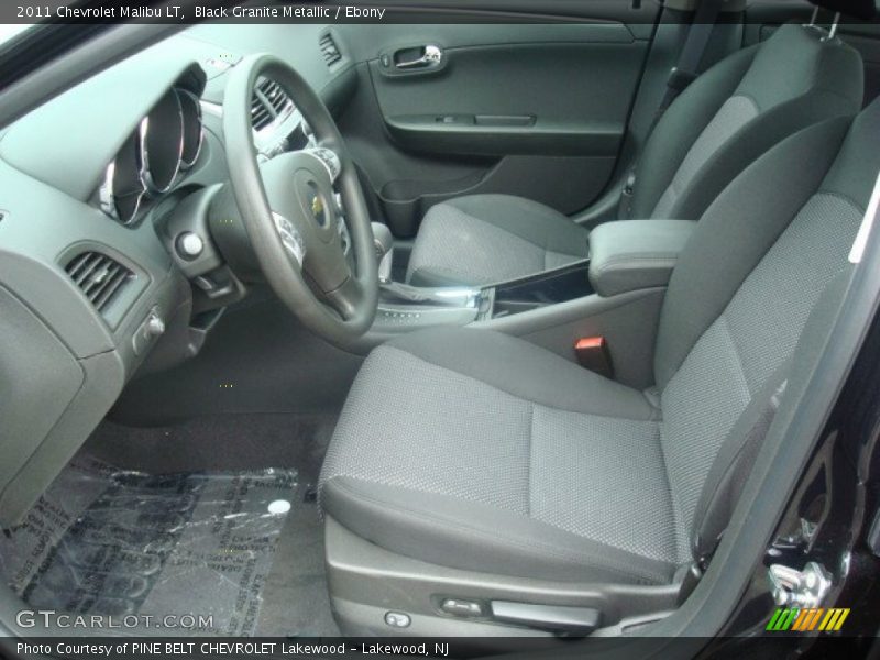 Black Granite Metallic / Ebony 2011 Chevrolet Malibu LT
