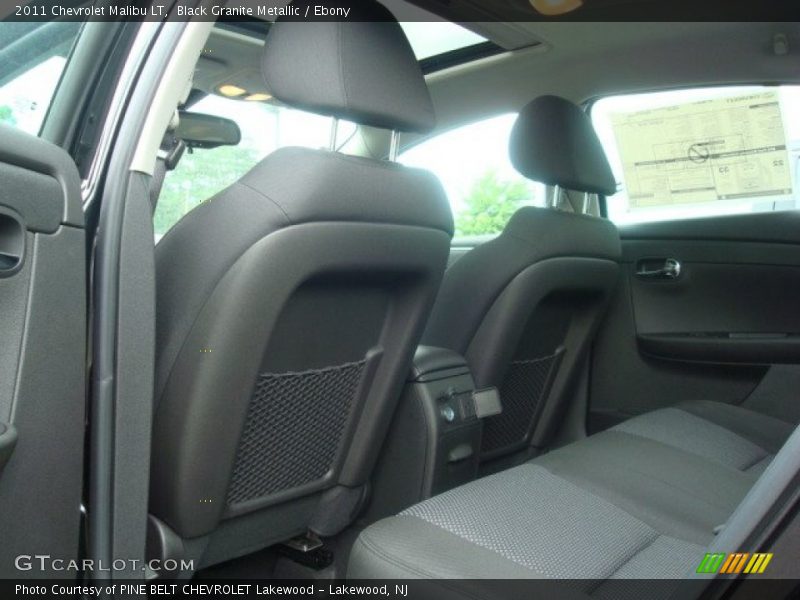 Black Granite Metallic / Ebony 2011 Chevrolet Malibu LT