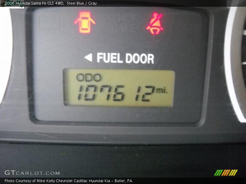 Steel Blue / Gray 2006 Hyundai Santa Fe GLS 4WD