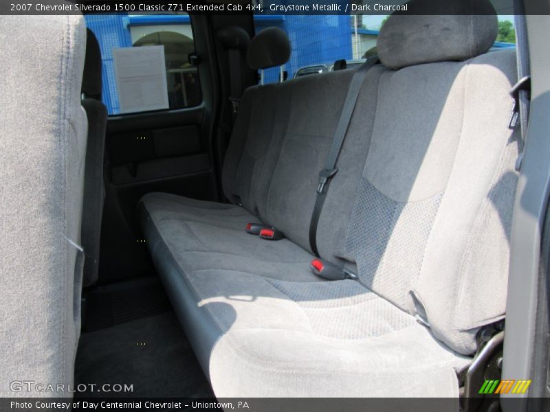  2007 Silverado 1500 Classic Z71 Extended Cab 4x4 Dark Charcoal Interior