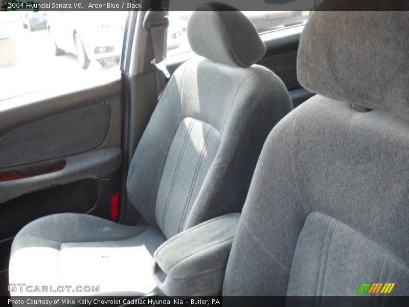 Ardor Blue / Black 2004 Hyundai Sonata V6