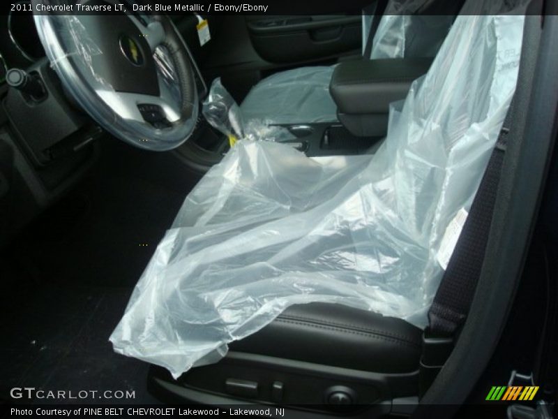 Dark Blue Metallic / Ebony/Ebony 2011 Chevrolet Traverse LT
