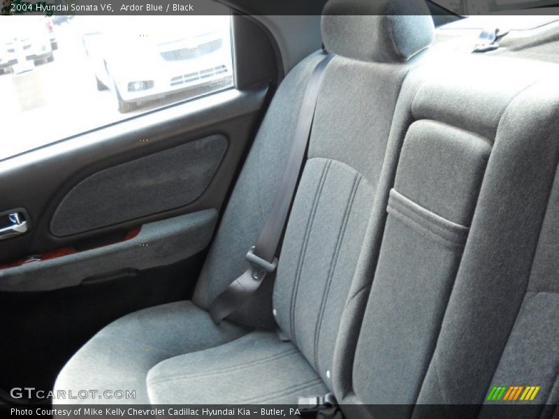 Ardor Blue / Black 2004 Hyundai Sonata V6