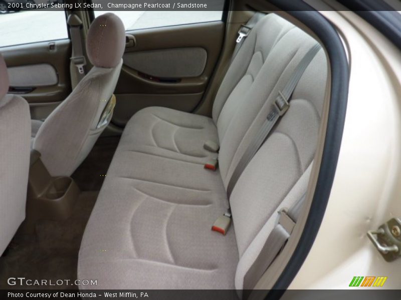 2001 Sebring LX Sedan Sandstone Interior