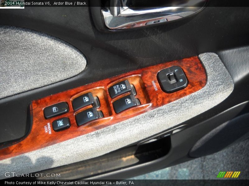 Ardor Blue / Black 2004 Hyundai Sonata V6