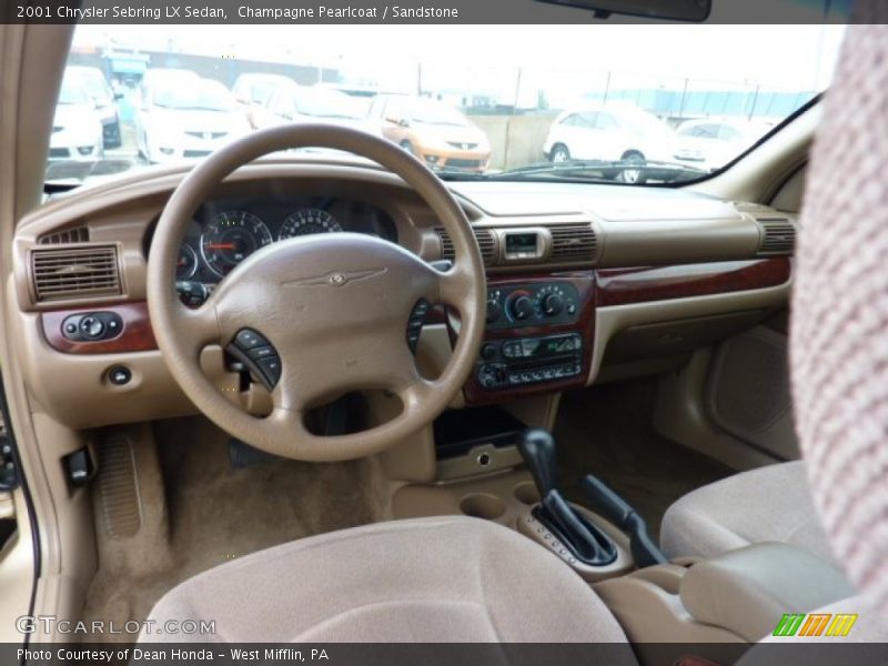  2001 Sebring LX Sedan Sandstone Interior