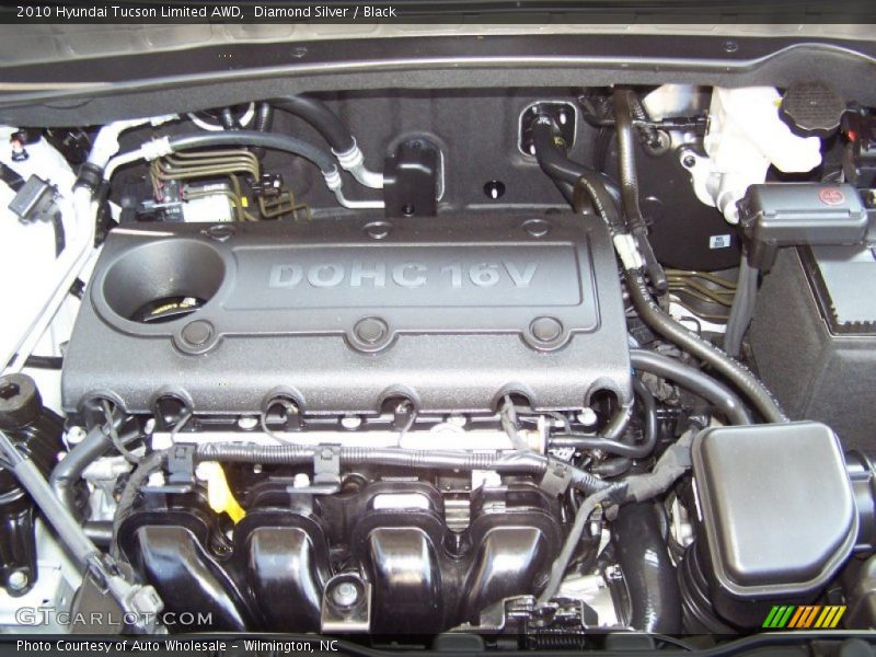  2010 Tucson Limited AWD Engine - 2.4 Liter DOHC 16-Valve CVVT 4 Cylinder