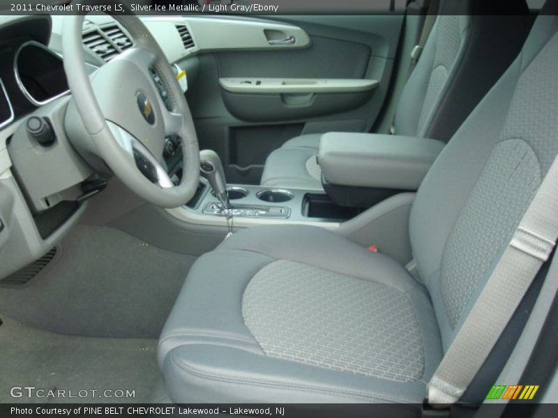 Silver Ice Metallic / Light Gray/Ebony 2011 Chevrolet Traverse LS