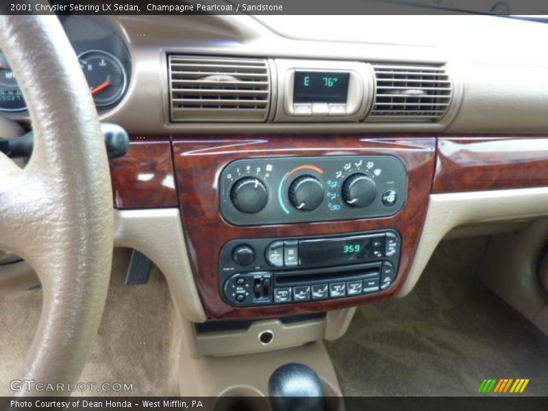 Controls of 2001 Sebring LX Sedan