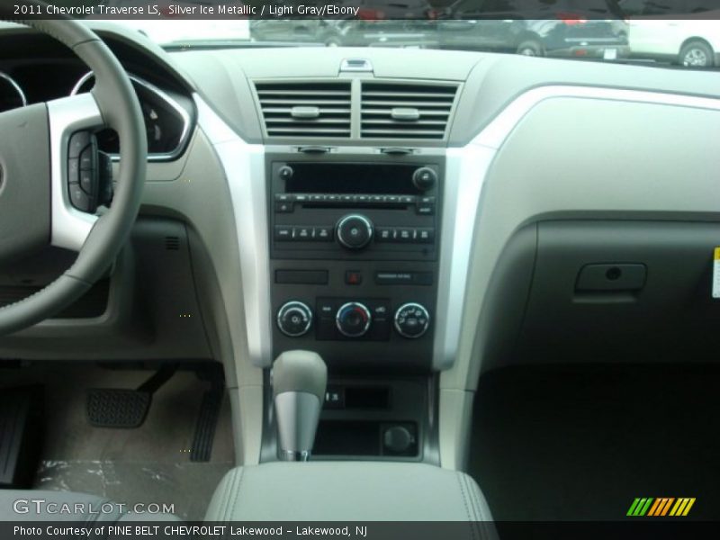 Silver Ice Metallic / Light Gray/Ebony 2011 Chevrolet Traverse LS