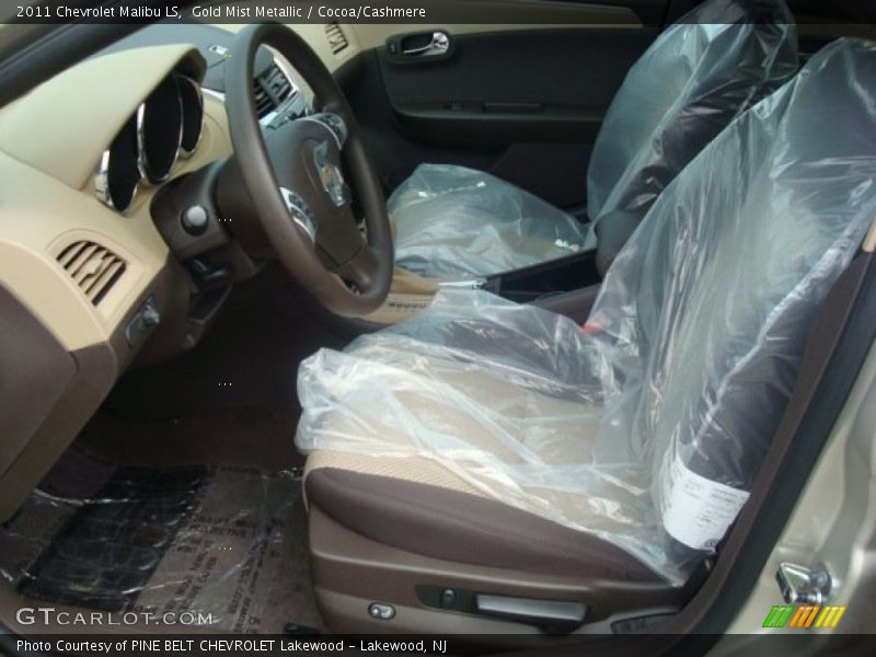 Gold Mist Metallic / Cocoa/Cashmere 2011 Chevrolet Malibu LS
