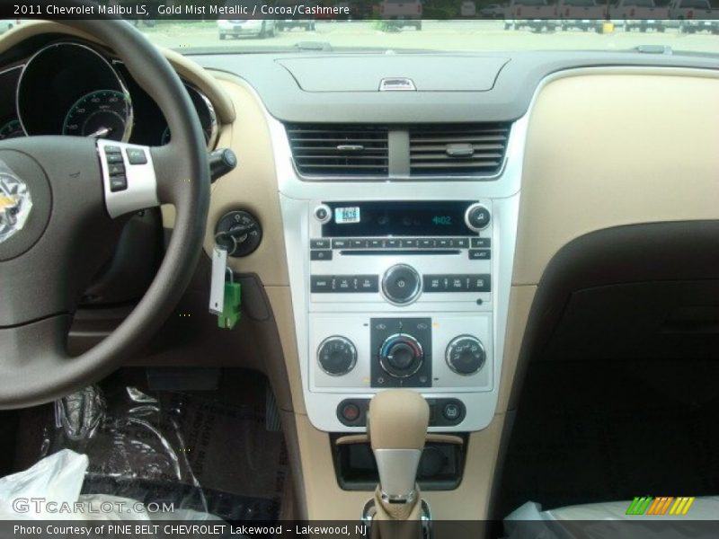 Gold Mist Metallic / Cocoa/Cashmere 2011 Chevrolet Malibu LS