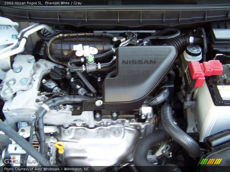 Phantom White / Gray 2009 Nissan Rogue SL