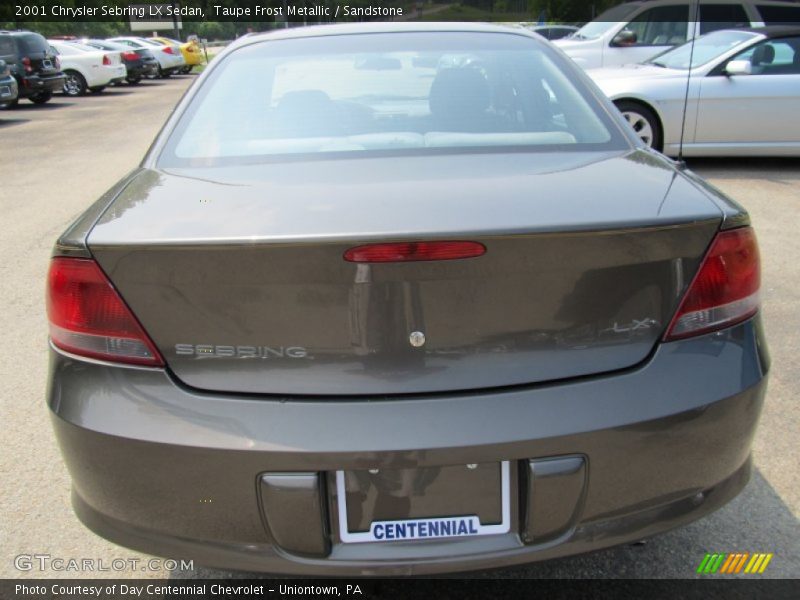 Taupe Frost Metallic / Sandstone 2001 Chrysler Sebring LX Sedan