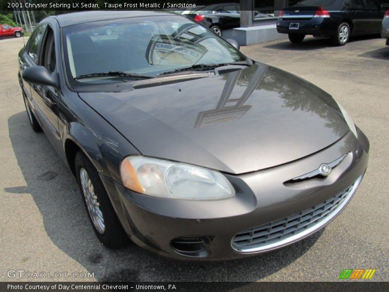 Taupe Frost Metallic / Sandstone 2001 Chrysler Sebring LX Sedan