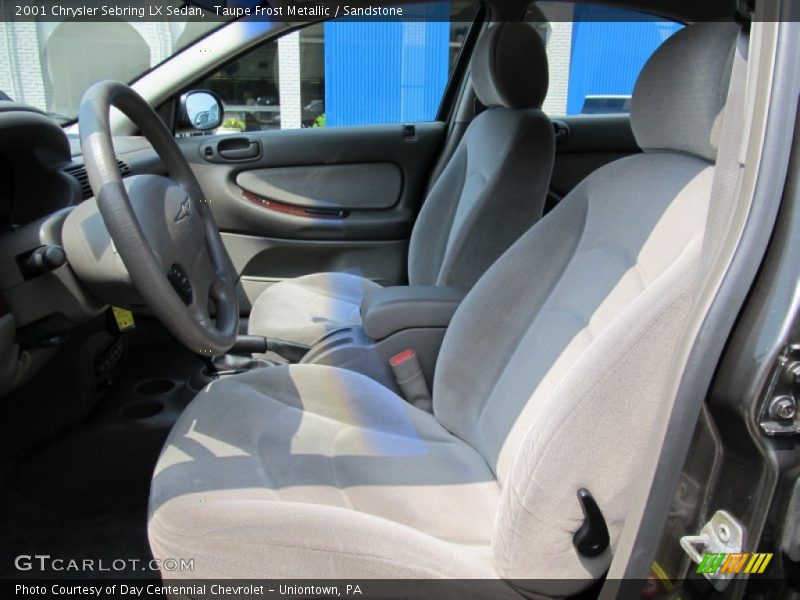 Taupe Frost Metallic / Sandstone 2001 Chrysler Sebring LX Sedan