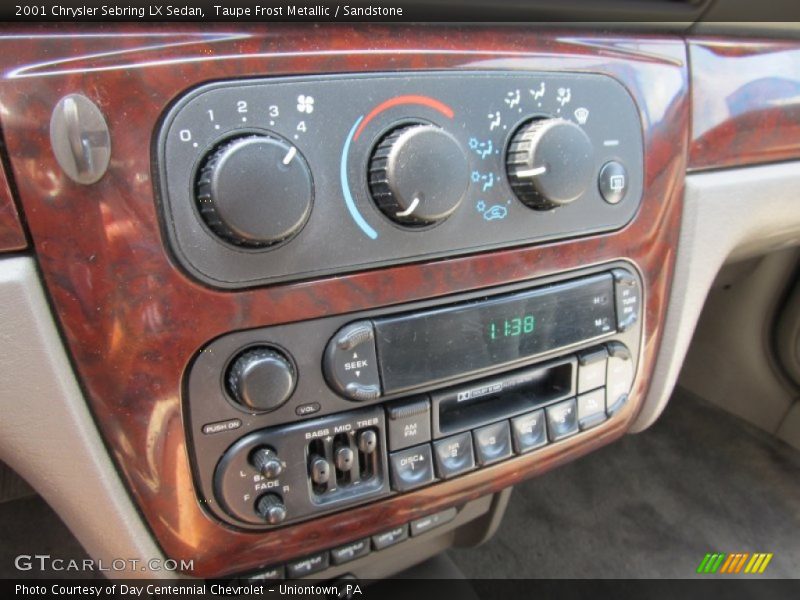 Controls of 2001 Sebring LX Sedan