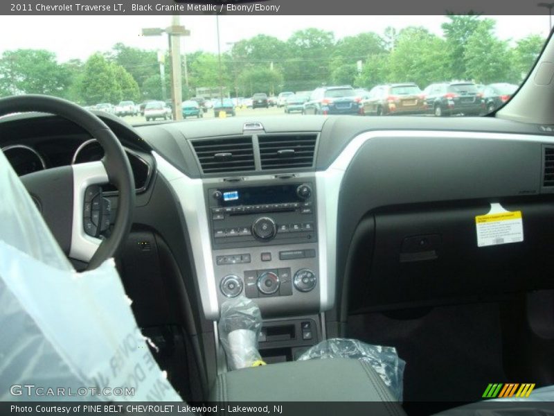 Black Granite Metallic / Ebony/Ebony 2011 Chevrolet Traverse LT