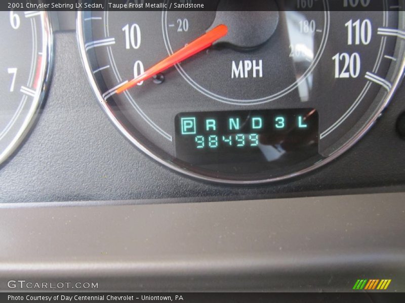 Taupe Frost Metallic / Sandstone 2001 Chrysler Sebring LX Sedan